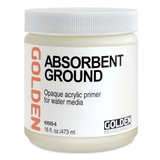 Golden Absorbent Ground - White, 16 oz jar {1}