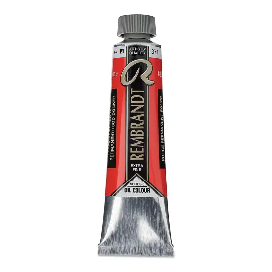 Rembrandt Artists' Oil Color - Permanent Red Deep, 40 ml tube {2}