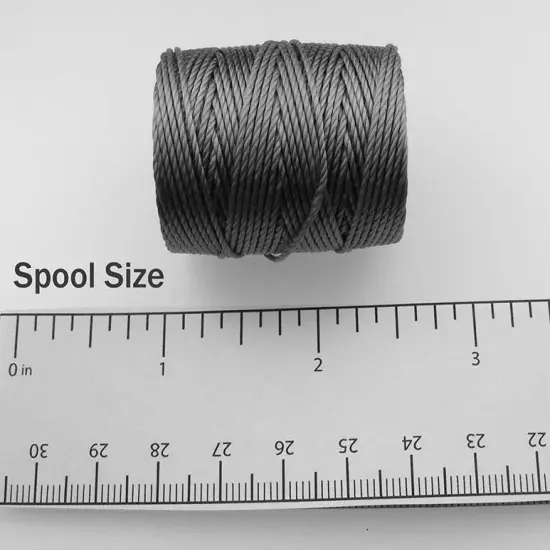 C-Lon Tex 400 Heavy Weight Bead Cord, Lt Magenta ,1.0mm, 36 Yard Spool {3}