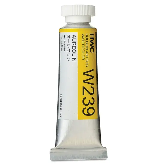 Holbein Artists' Watercolor - Aureolin, 15 ml tube {2}