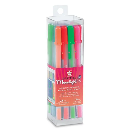 Sakura Gelly Roll Moonlight Pens -Assorted Colors, Set of 16, Bold Point {1}