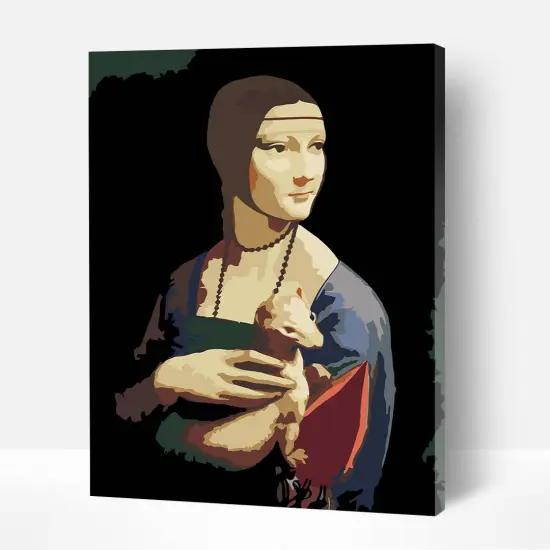 Artwille DIY Paint by Numbers for Adults and Kids, Acrylic Painting Kit - "Masterpieces of World Art 8.3", 13.8 x 17.7 in {1}