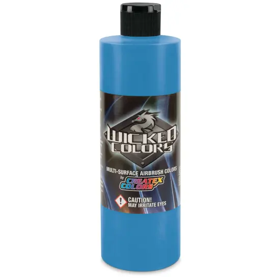 Createx Wicked Colors Airbrush Color - 16 oz, Laguna Blue {1}