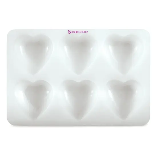 Bramble Berry Silicone Mold - Hearts {1}