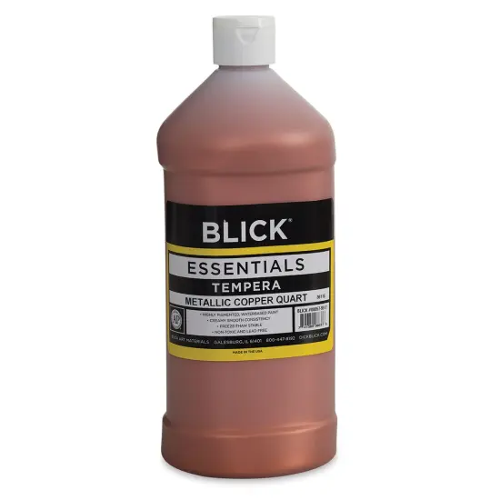 Blick Essentials Tempera - Copper (Metallic), Quart {1}