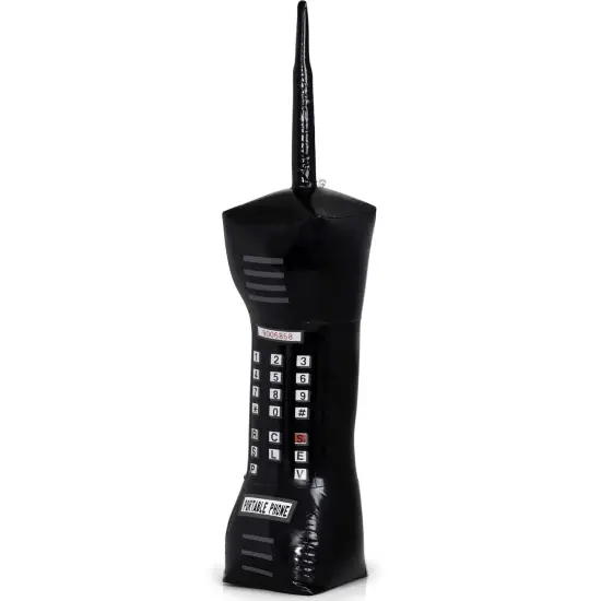 Inflatable Cell Phone Prop - Large Mobile Telephone Costume Accessories Blow Up Toy Inflatables for Adults and Kids {2}
