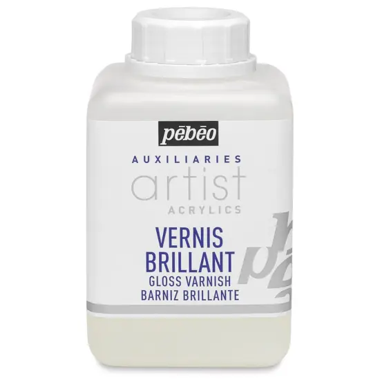Pebeo Acrylic Polymer Varnish - Gloss, 500 ml bottle {2}
