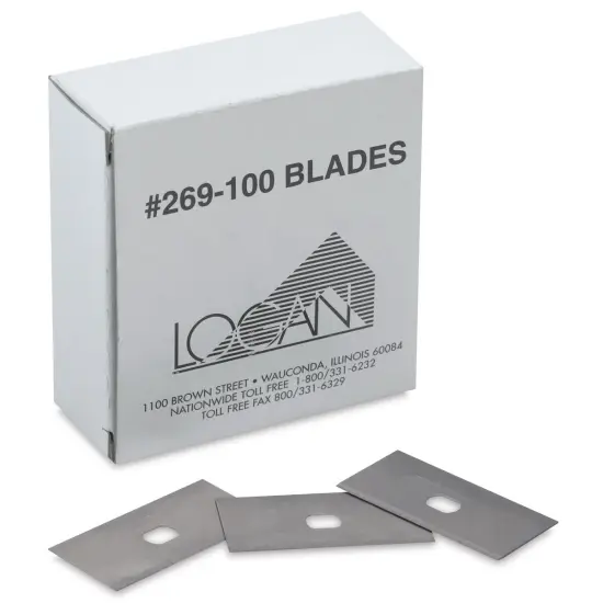 Logan Replacement Blade Pack - #269, Pkg of 100 {1}