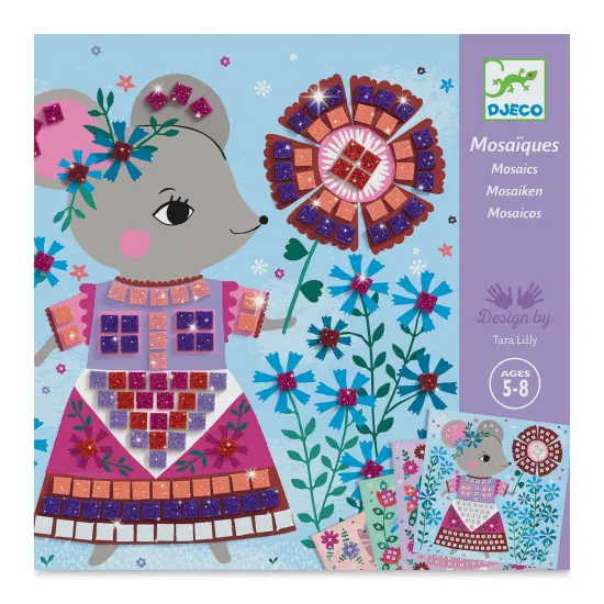 Djeco Mosaics Kit - Lovely Pets {1}