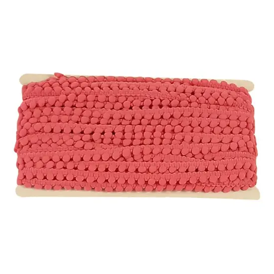 Belagio Pom Trim, 0.75" Wide, 25 Yards, Dusty Rose {1}