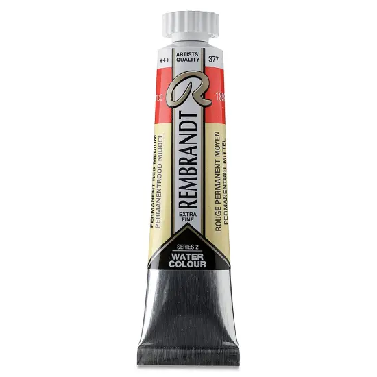 Rembrandt Artist Watercolors - Permanent Red Medium, 20 ml tube {2}