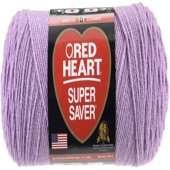 Multipack of 6 - Red Heart Super Saver Yarn-Orchid {2}