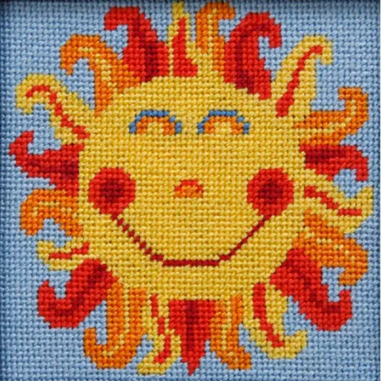 Sun - Needlepoint Kit Multicolor {1}