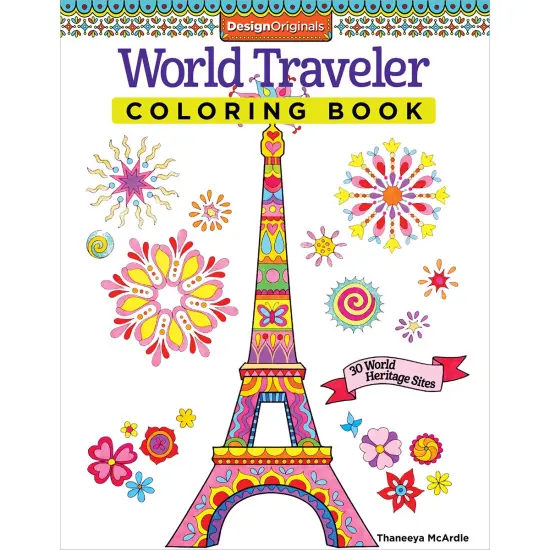 World Traveler Coloring Book-Softcover {1}