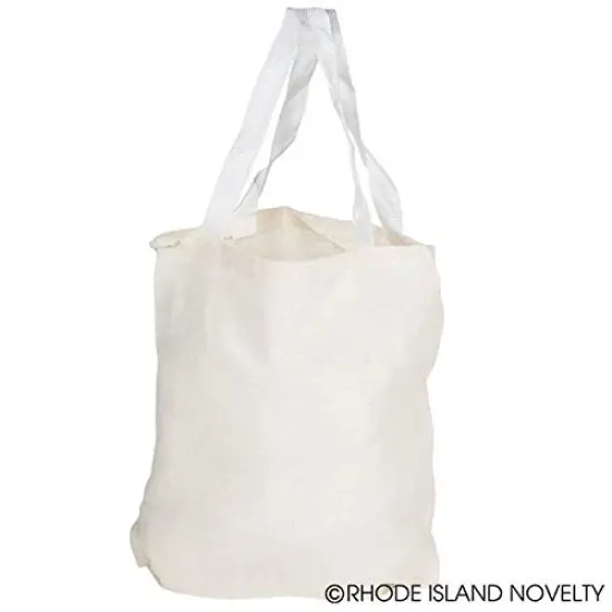 Rhode Island Novelty 12.75 Inch Canvas Tote Bags Set of 12 {3}
