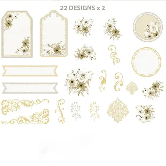 Pack of 3 - Little Birdie Ephemera Embellishment 44/Pkg-Amor Mio {1}