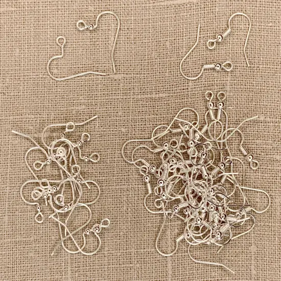 Jewelry Made By Me Earwire Fish Hook 56/Pkg-Silver {2}