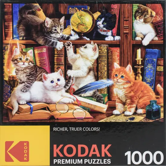 Kodak Premium Jigsaw Puzzle 1000 Pieces 20"X27"-Library Mischief {1}