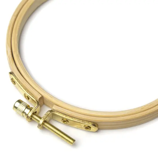 CousinDIY Natural Wood Hoop-4" {2}