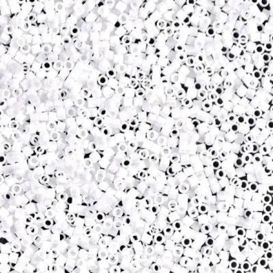Miyuki Delica Bead 15/0, DBS0351, Matte White {1}