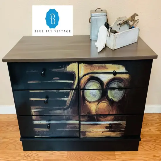 Grandpas Truck -Decoupage and Mixed Media Papers (large) {3}