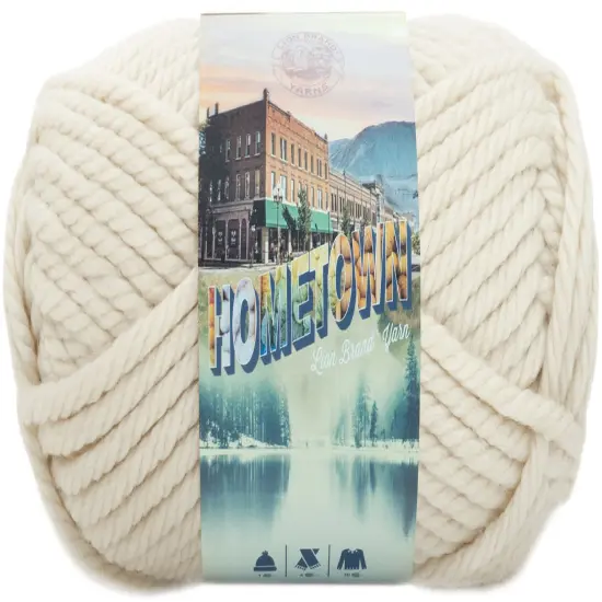 Multipack of 24 - Lion Brand Hometown Yarn-Houston Cream {2}