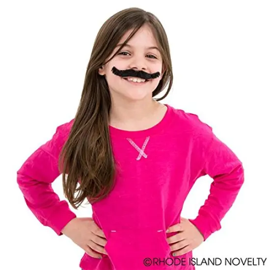 Rhode Island Novelty Adhesive Mustache 3 count {2}