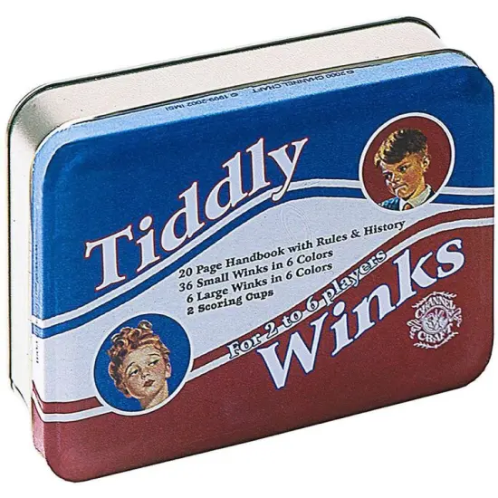 Channel Craft TTW Tiddly Winks in a Classic Toy Tin {4}