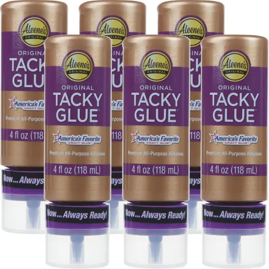 Multipack of 6 - Aleene's Always Ready Original Tacky Glue-4oz {1}
