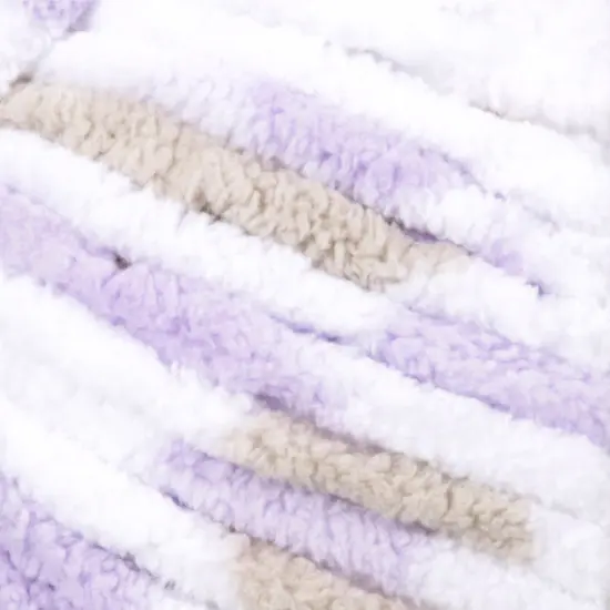 (Pack of 2) Bernat Baby Blanket Big Ball Yarn-Little Lilac Dove Print {2}