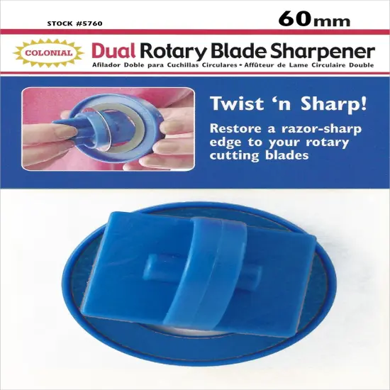 Colonial Needle Rotary Blade Sharpener-For 60mm Blades {1}