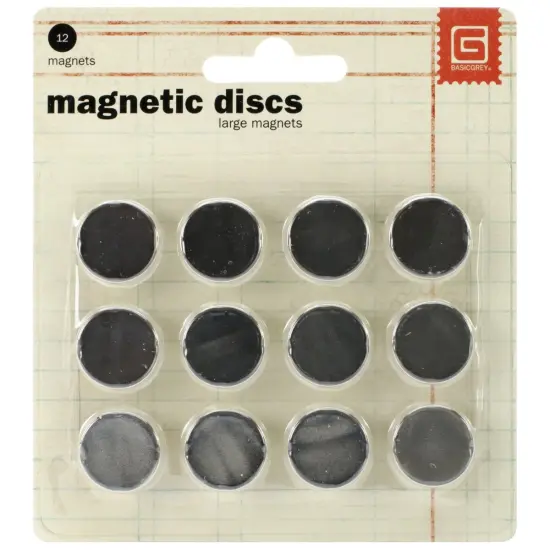 Multipack of 6 - Magnetic Discs .625" 12/Pkg-1/32" Thick {2}