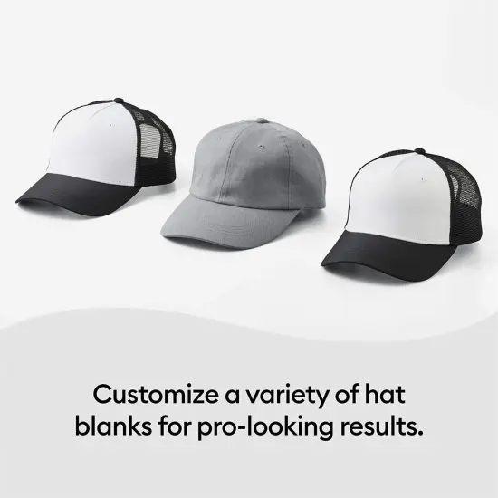 Cricut Hat Press Heat Press Machine with 12 Hats {6}