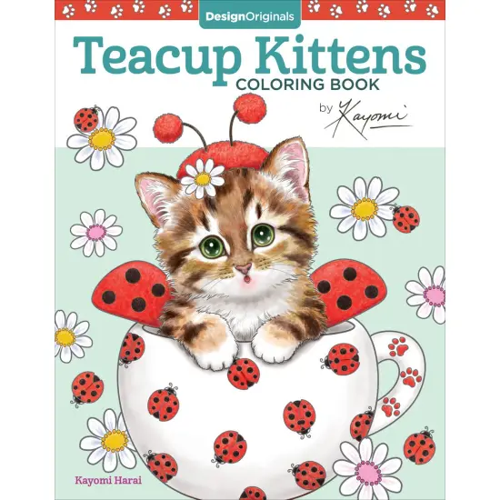 Teacup Kittens Coloring Book-Softcover {1}
