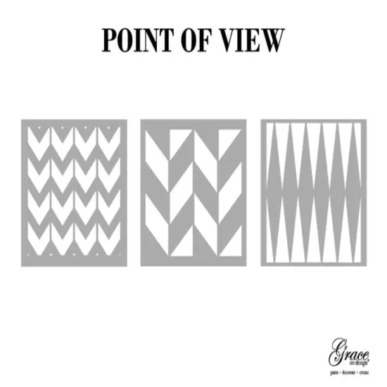 Stencil PackPoint of View Designs {1}
