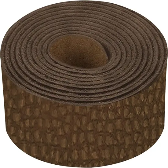 ELW Genuine American Leather Bison 8-9 oz (3.2-3.4mm) Thickness - Straps, Belts, Strips - 50"&nbsp;-&nbsp; Full Grain Hide DIY Craft Projects, Bag, Chap, Moccasins, Jewelry, Wrapping {1}