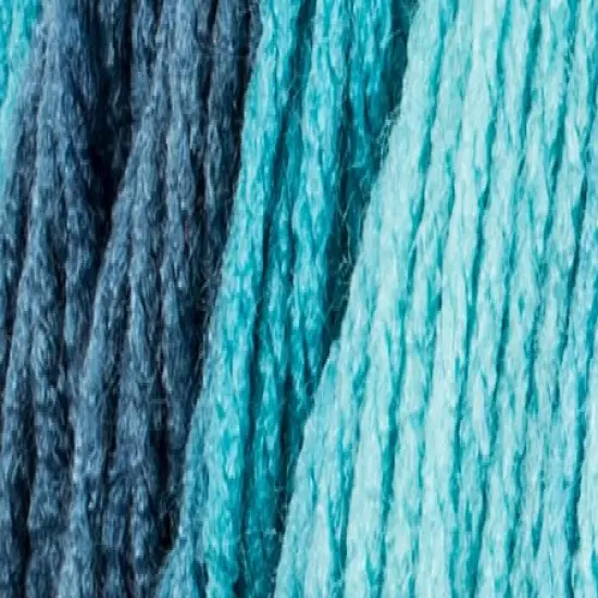 Red Heart Super Saver Jumbo Blue Tiful Ombre Yarn - 2 Pack of 283g/10oz - Acrylic - 4 Medium (Worsted) - 482 Yards - Knitting/Crochet {3}