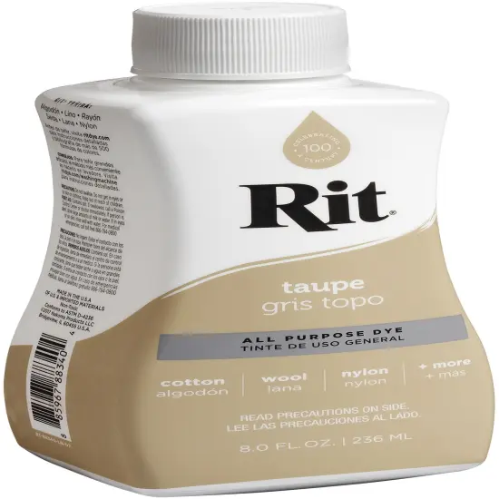 Multipack of 3 - Rit Dye Liquid 8oz-Taupe {3}
