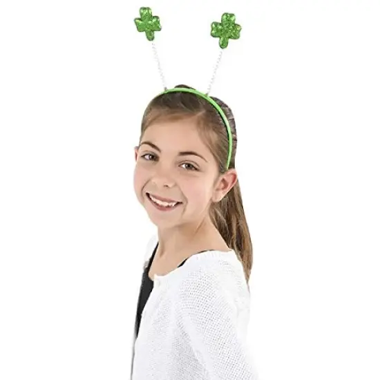 Rhode Island Novelty St Patck fts Day Green Shamrock Head Boppers Hats Set of 6 {2}