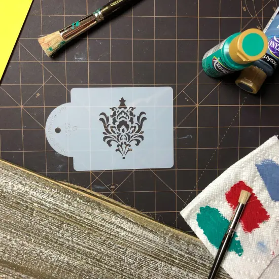 Filigree Damask Cake Stencil Side #2 | C552 by Designer Stencils | Cake Decorating Tools | {6}