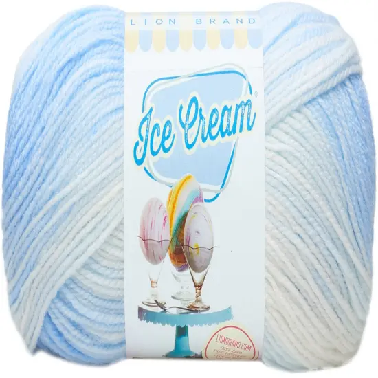 Multipack of 24 - Lion Brand Ice Cream Yarn-Blueberry {2}