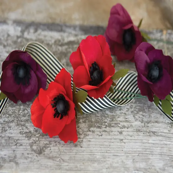 Lia Griffith Double-Sided Extra Fine Crepe Paper 2/Pkg-Sangria/Aubergine & Cherry/Raspberry {3}