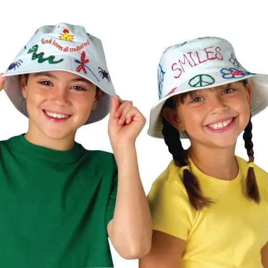 Bucket Hat Craft Kit (Pack of 12) {5}