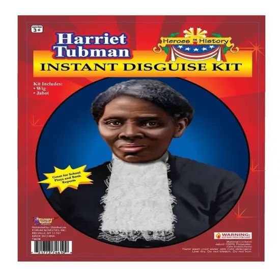 Harriet Tubman Heroes In History Instant Costume Kit One Size {1}