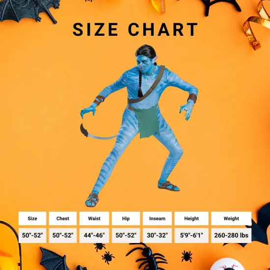 Avatar 2 Jake Sully Reef Look Classic Adult Costume {5}