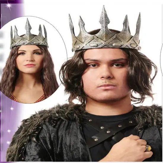 Ancient Gold Crown Unisex Costume Accessory {1}