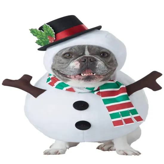 Snowman Dog Pet Costume {1}