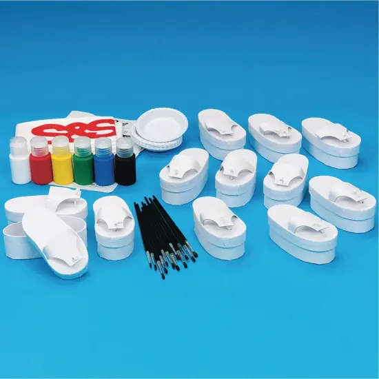 Paper Mache Flip-Flop Box Craft Kit (Pack of 12) {2}