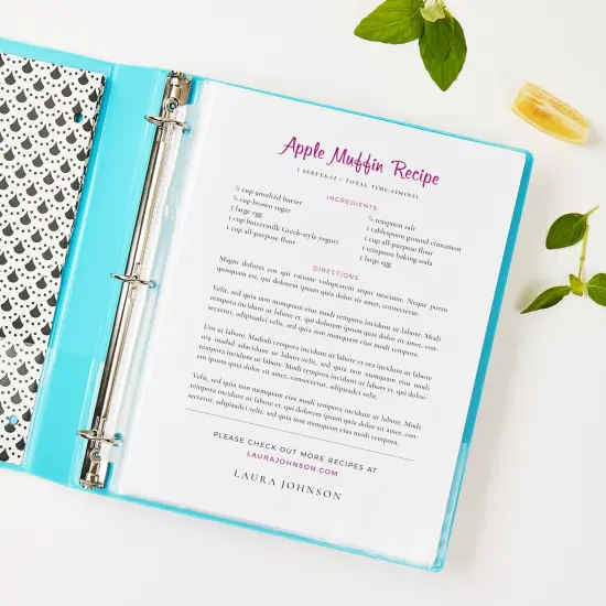 Avery Semi-Clear Standard Weight Sheet Protectors for 3 Ring Binders, Top Load, 2 Packs, 200 Page Protectors Total (46021) {3}