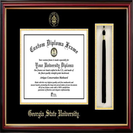 Georgia State University 17w x 14h Tassel Box and Diploma Frame {1}